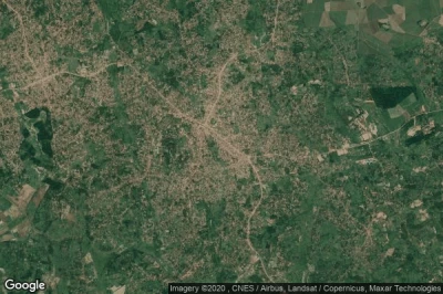 Vue aérienne de Mukono
