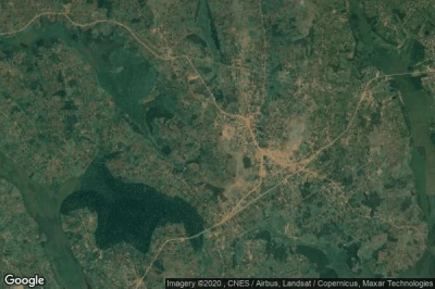 Vue aérienne de Mpigi