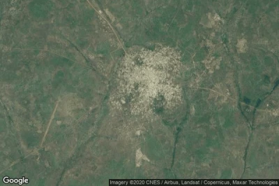 Vue aérienne de Bouna
