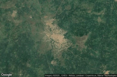 Vue aérienne de Biankouma