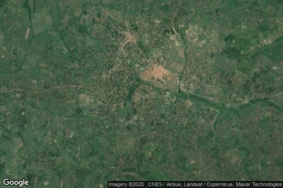 Vue aérienne de Masindi