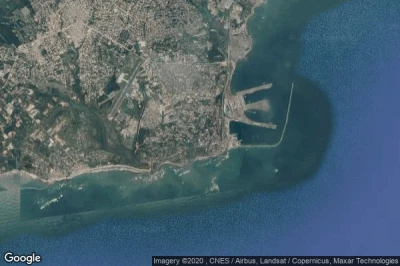 Vue aérienne de Takoradi