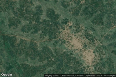 Vue aérienne de Luwero