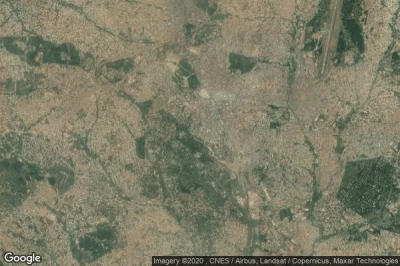 Vue aérienne de Kumasi