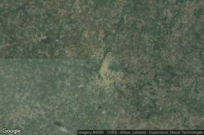 Vue aérienne de Kpandae