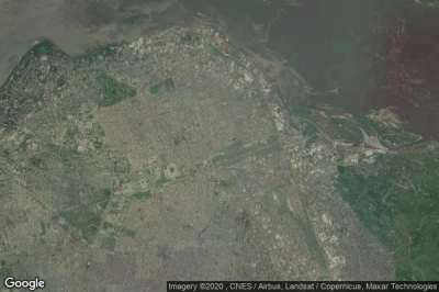 Vue aérienne de Kinshasa