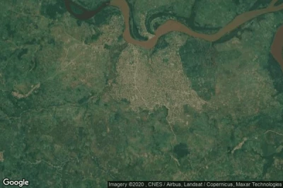 Vue aérienne de Bulungu