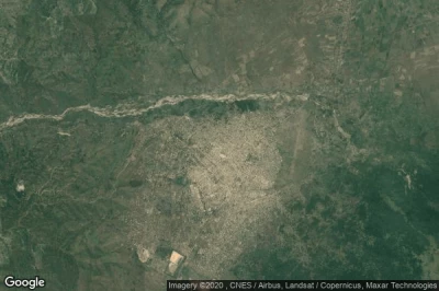 Vue aérienne de Kasese