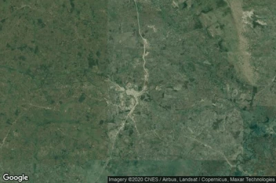 Vue aérienne de Kamwenge
