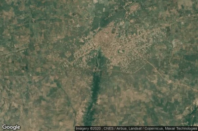 Vue aérienne de Mokwa