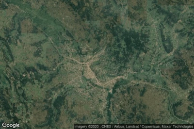 Vue aérienne de Kabale