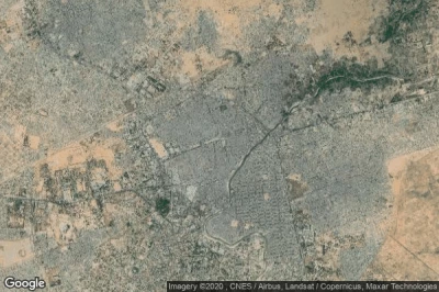 Vue aérienne de Maiduguri