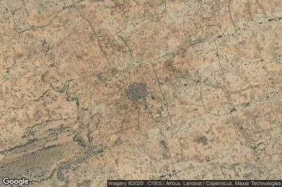 Vue aérienne de Madara