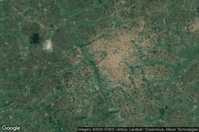 Vue aérienne de Iganga