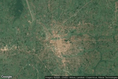 Vue aérienne de Gulu