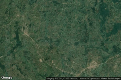 Vue aérienne de Gombe