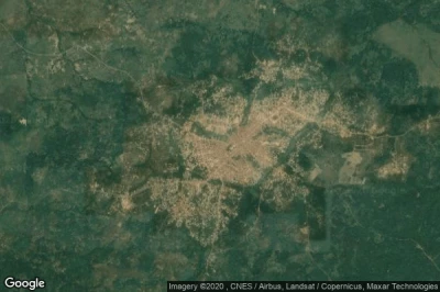 Vue aérienne de Ila Orangun