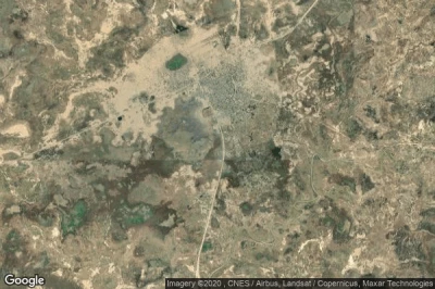 Vue aérienne de Dikwa