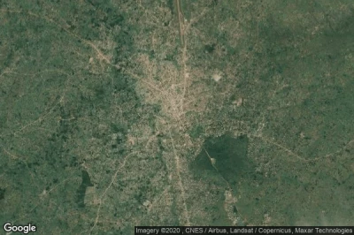 Vue aérienne de Arua