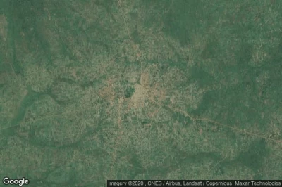 Vue aérienne de Adjumani