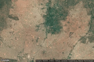 Vue aérienne de Dogona