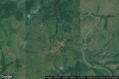 Vue aérienne de Kembe