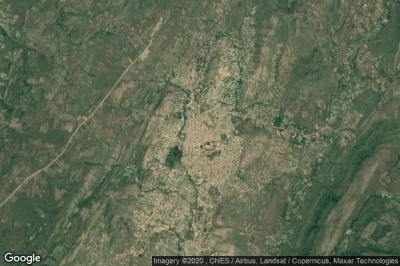 Vue aérienne de Natitingou