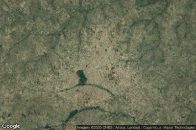 Vue aérienne de Djougou