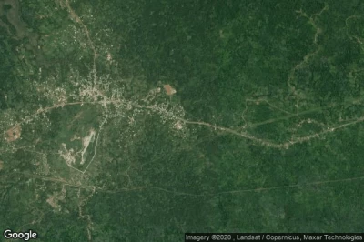 Vue aérienne de Ntoum