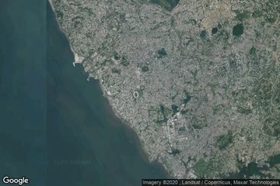 Vue aérienne de Libreville