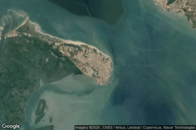Vue aérienne de Banjul