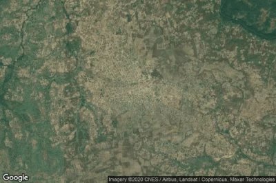 Vue aérienne de Koundara