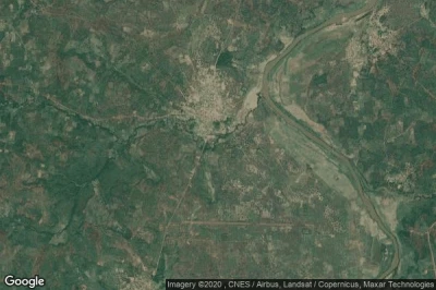 Vue aérienne de Diankana