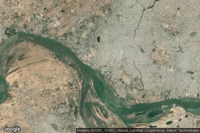 Vue aérienne de NDjamena