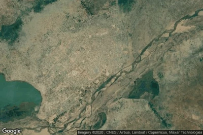 Vue aérienne de Moundou