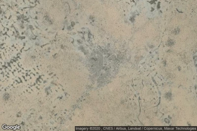 Vue aérienne de Massakory