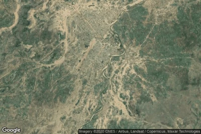 Vue aérienne de Am Timan