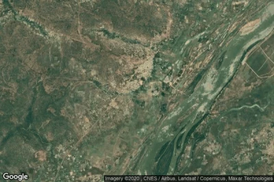 Vue aérienne de Kangaba