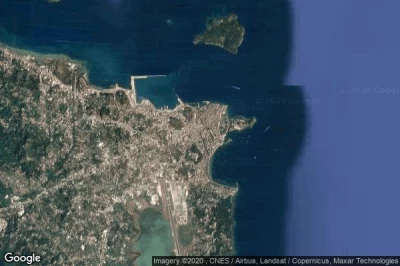 Vue aérienne de Ágios Rókkos