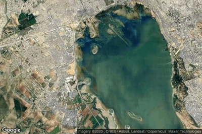 Vue aérienne de Gouvernorat de Tunis