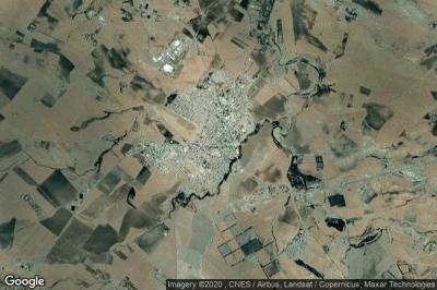 Vue aérienne de Siliana
