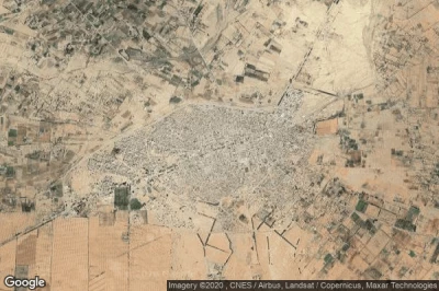 Vue aérienne de Sidi Bouzid