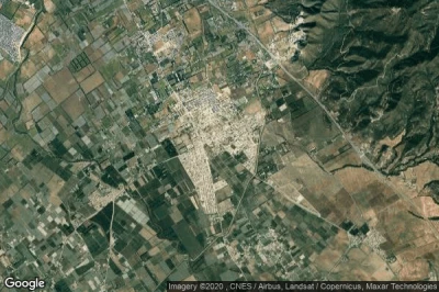Vue aérienne de La Sebala du Mornag