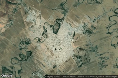 Vue aérienne de Jendouba