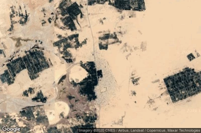 Vue aérienne de Jemna