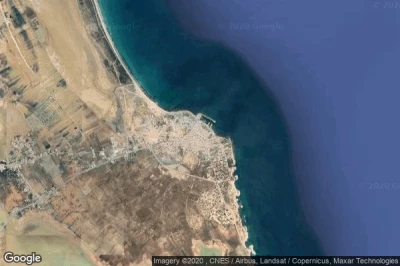 Vue aérienne de Harqalah