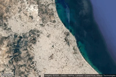 Vue aérienne de Hammam Sousse