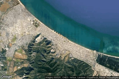Vue aérienne de Hammam-Lif