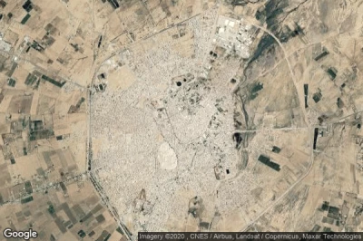 Vue aérienne de Kairouan