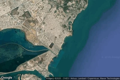 Vue aérienne de Al Karm